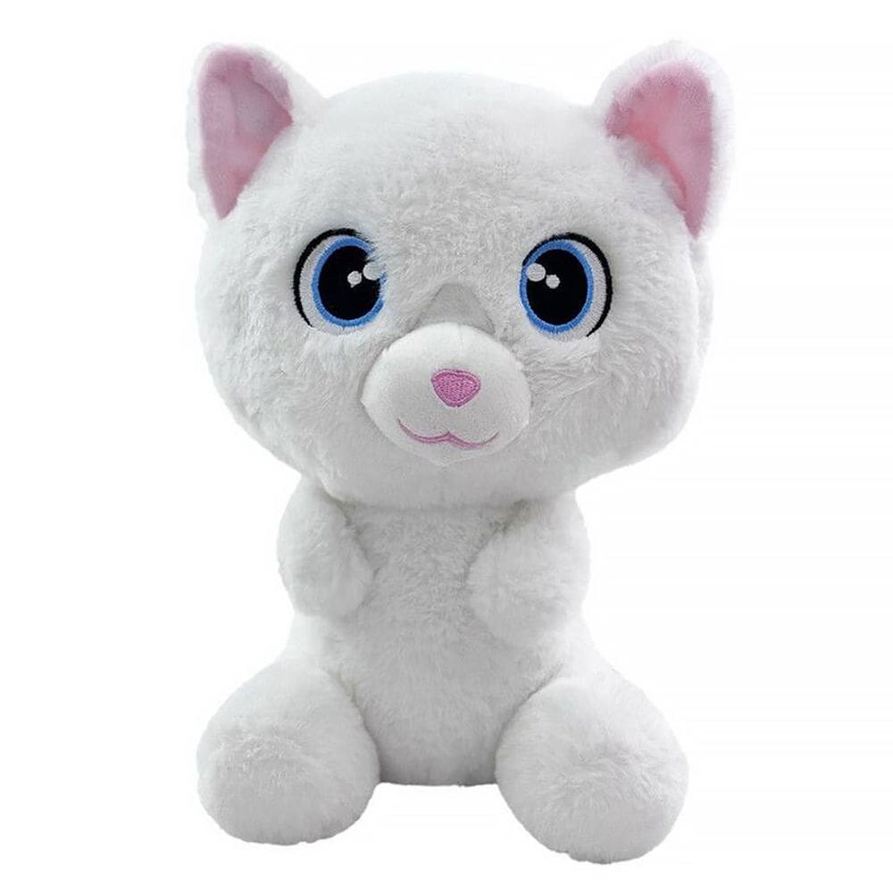 Pelúcia Little Friends Gato Luna 30cm BR2228 - Multikids