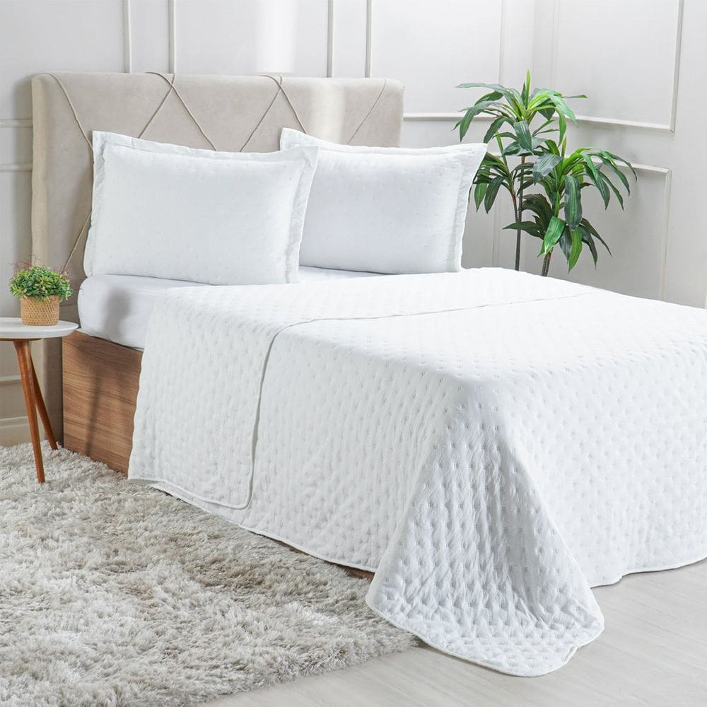 Kit Colcha King Miraggio New Soft 260x280cm