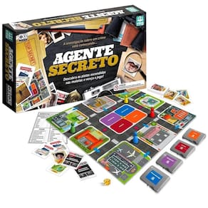 Agente Secreto Jogo de Tabuleiro - Nig Brinquedos