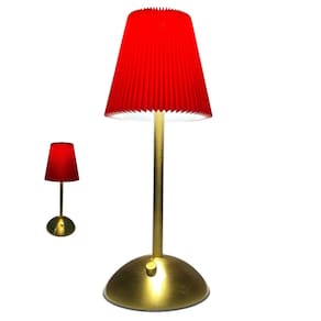 Luminaria Abajur de Mesa LED 3 Tons Controle de Intensidade Bateria Recarregavel USB Cabeceira Quarto Trabalho Iluminaçao Decorativa Home Office