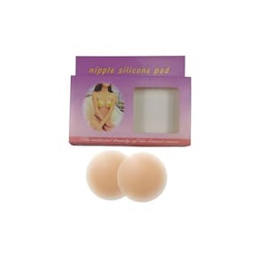 Protetor De Seios Silicone Tapa Mamilo Redondo 01 PAR Silicone