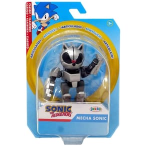 Miniboneco Sonic The Hedgehog Mecha Sonic 2,5 cm Wave 15