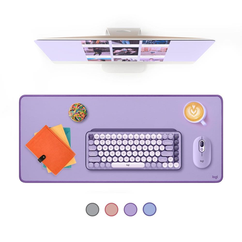 Tapete de mesa Logitech Studio Series Multifuncional Lavender
