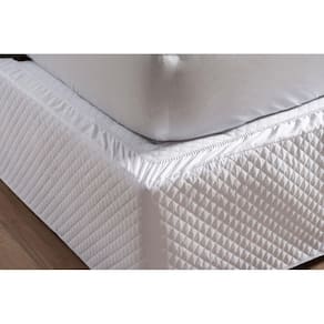 Capa Para Proteção Cama Box Tamanho King Branca