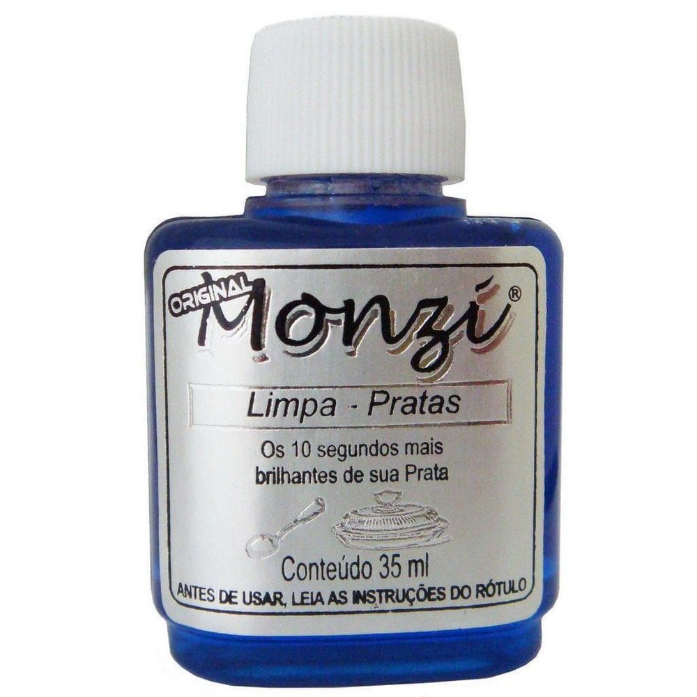 Produto Limpa Prata Monzi Para Cuidados Com Jóias De Prata