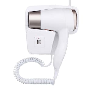 Secador de Cabelo Hotel 1800W com 2 USB 220V