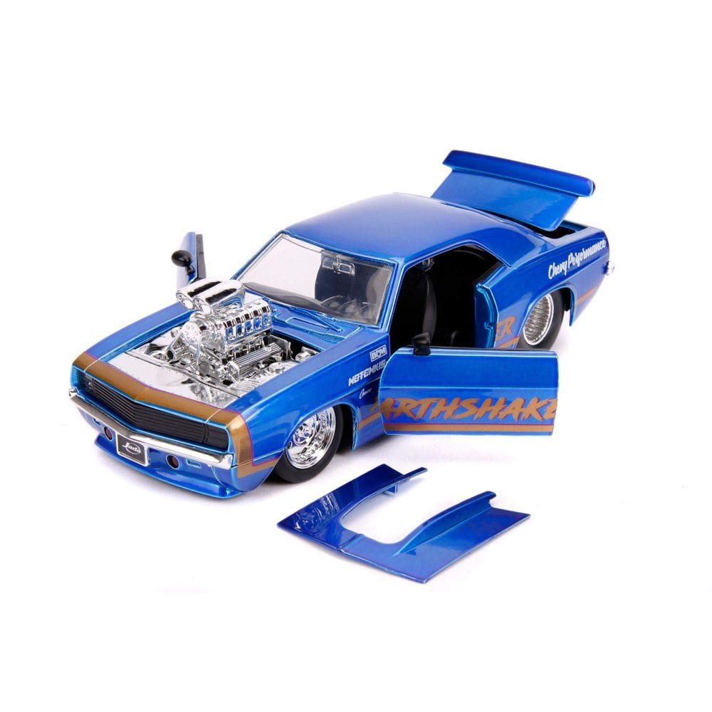 Carro fundido sob pressão Jada Toys Bigtime Muscle 1969 Chevy Camaro 1:24