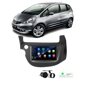 Kit Multimídia New Fit 2009 / 2014 7 Pol CarPlay AndroidAuto - FirstOption 8100