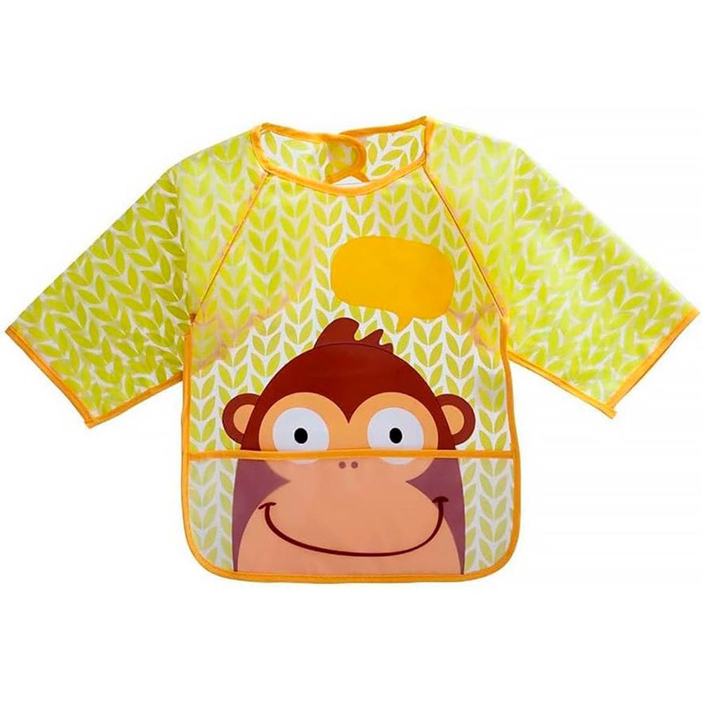Babador com Mangas Macaco Baby BB342 - Multikids