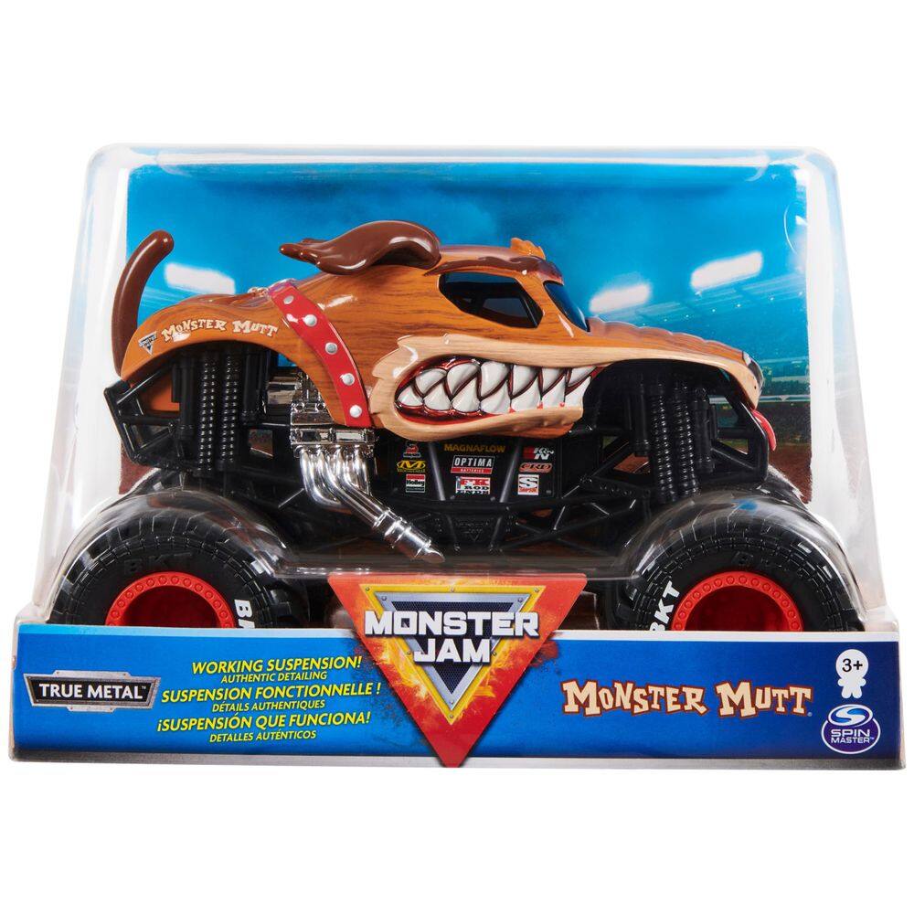 Toy Monster Truck Monster Jam Monster Mutt em escala 1:24