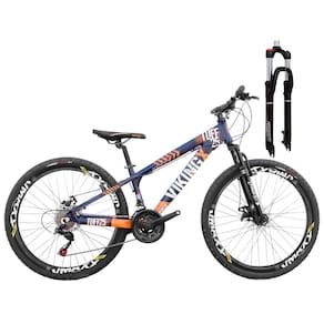 Bicicleta Aro 26 VikingX Tuff25 24v Freio Hidráulico Trava