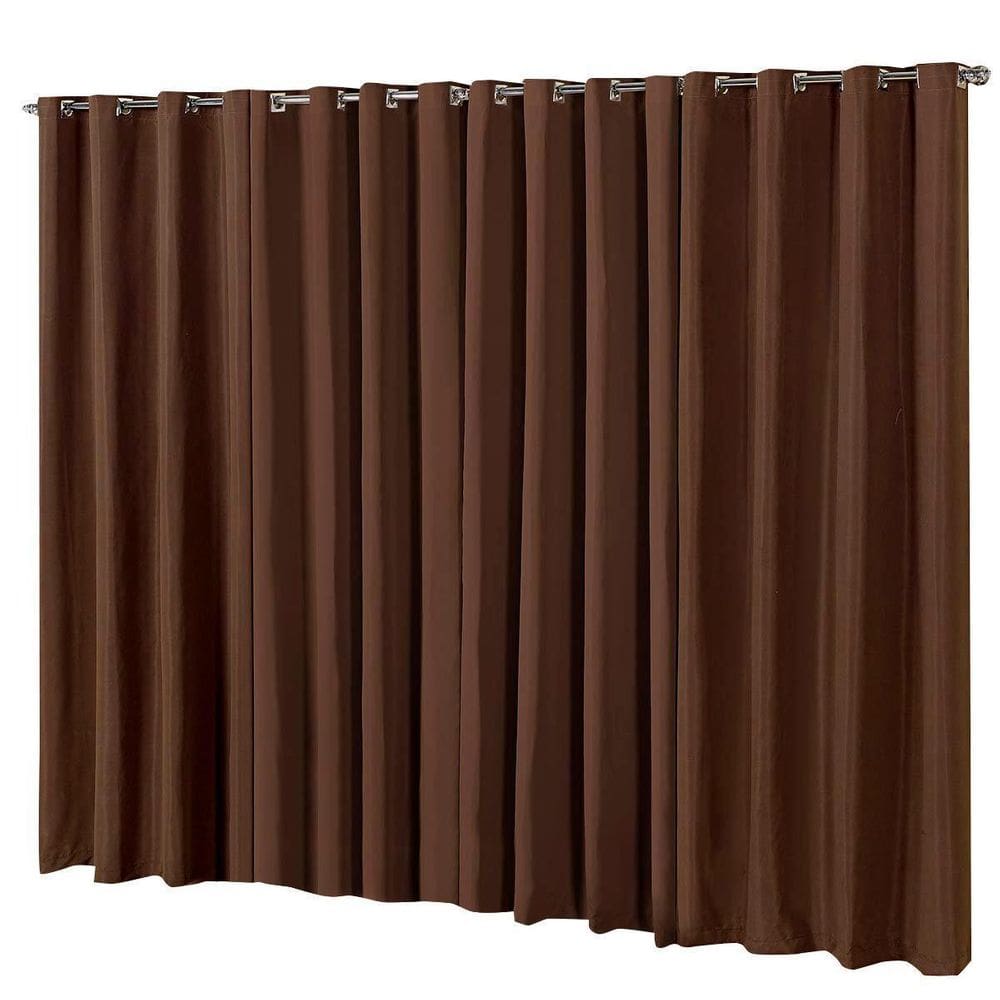 Cortina Blackout Em Tecido 6,00X2,30 Corta Luz Tabaco