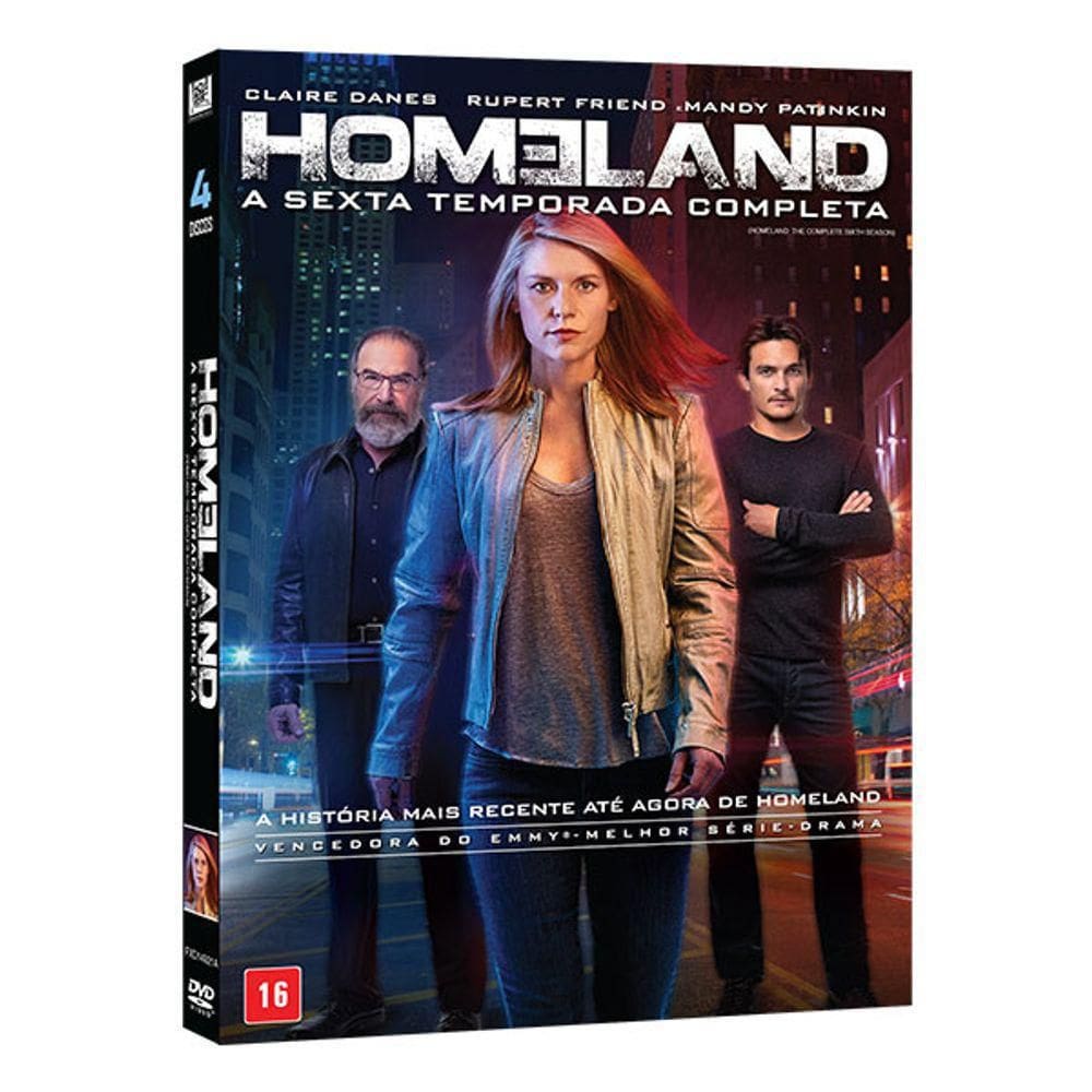 Dvd - Homeland 6° Temporada Completa