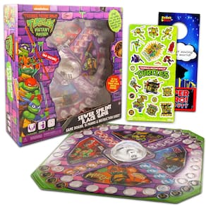 Jogo de tabuleiro Teenage Mutant Ninja Turtles Pop Up com adesivos