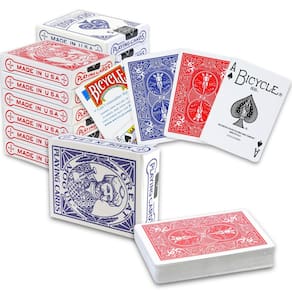 Pacote de 12 cartas de baralho Bicycle Vintage Great Mogul Rider