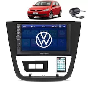 Kit Multimídia Gol Voyage Saveiro G5 2009 / 2012 Mp5 Bt Usb Fm Leitor SD First Option 7810H