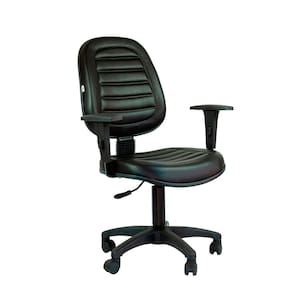 Cadeira Giratória Internauta com Braço T - Int1105pt25pt Preto