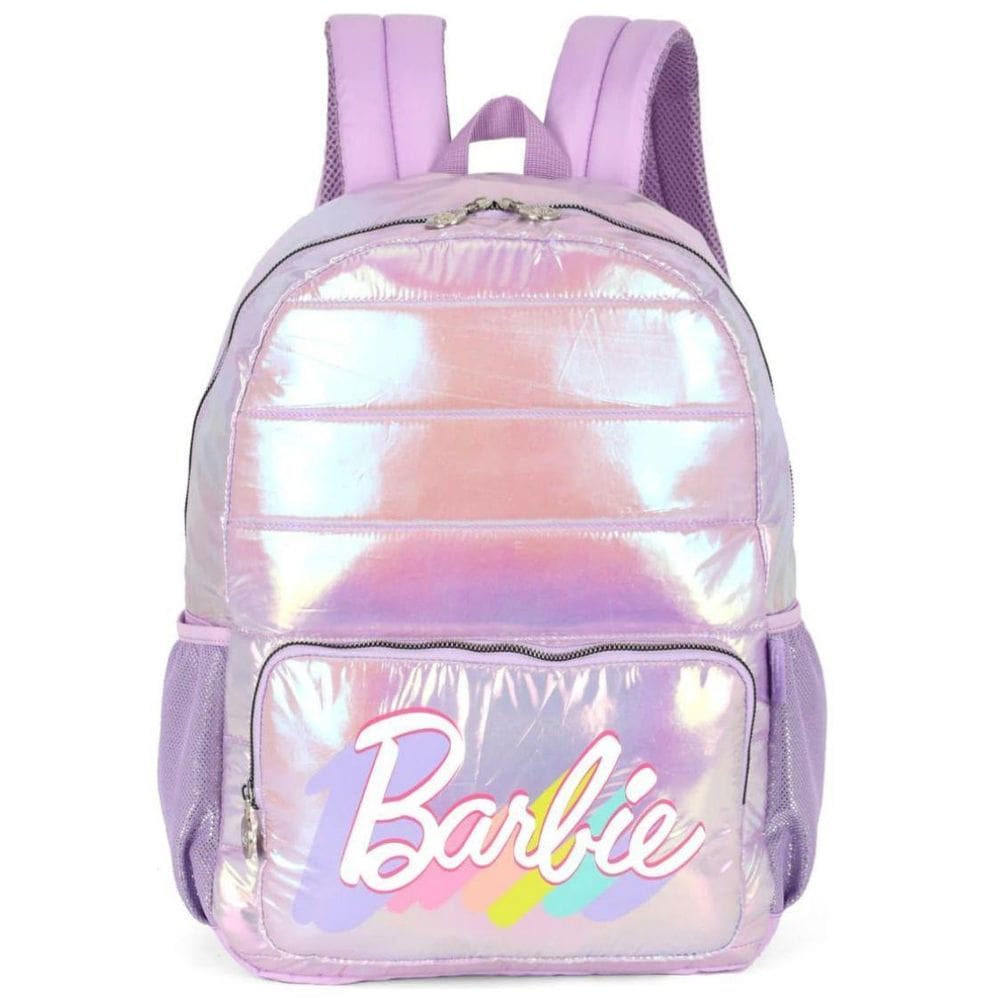 Mochila Barbie Metalizada