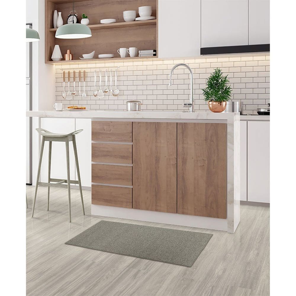 Tapete Rustik 50x100cm Junco Tapetes São Carlos Junco Cinza