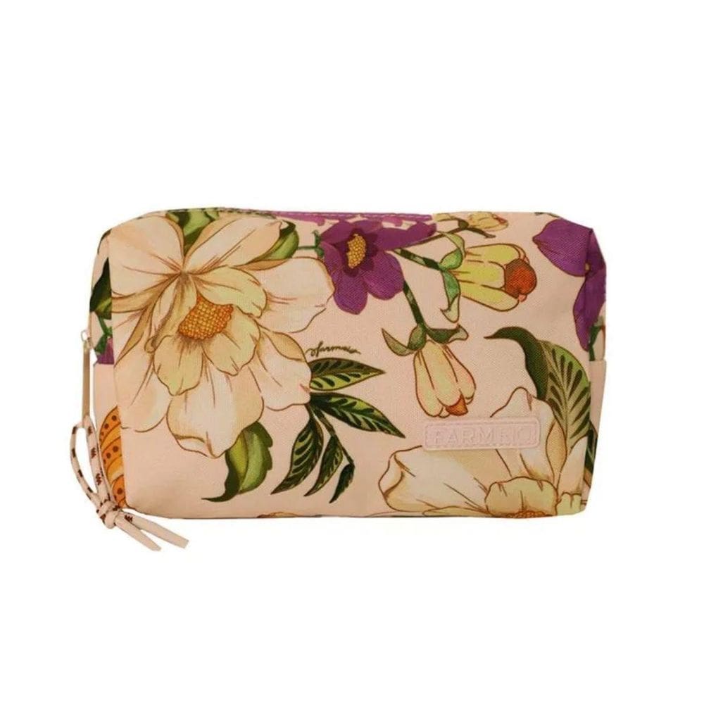 Maxi Necessaire Farm Ora Bolas Pássaros Em Flor
