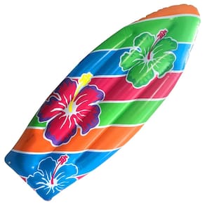 Prancha de surf inflável ArtCreativity Luau 34cm para crianças e adultos