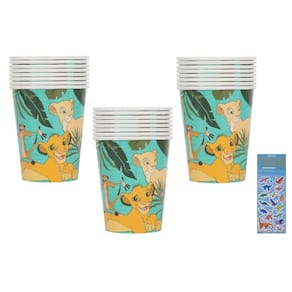 Pacote de suprimentos para festas Lion King Birthday Baby Shower