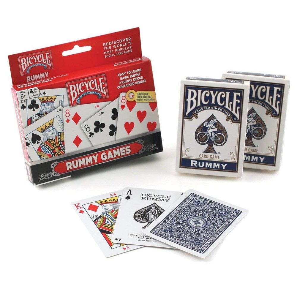 Cartas de baralho, jogos de rummy de bicicleta, qualidade premium