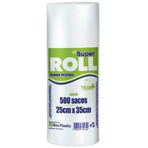 Bobina Sacos Plásticos 25X35 Rende Mais
