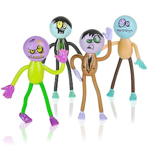 Mini estatuetas de zumbi ArtCreativity Sorted, dobráveis, 9 cm, 12P