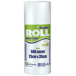 Bobina Sacos Plásticos 25X35 Rende Mais
