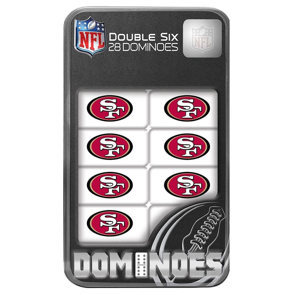 Conjunto Domino MasterPieces NFL San Francisco 49ers Collector