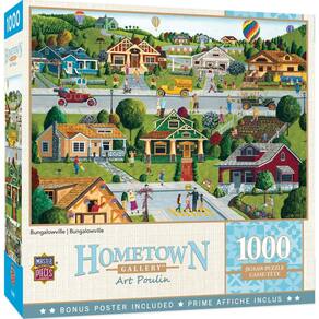 Quebra-cabeça MasterPieces Bungalowville 1000 peças