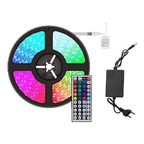 Fita Led 5M 5050 Rgb Prova D`Água Multicores Decoração