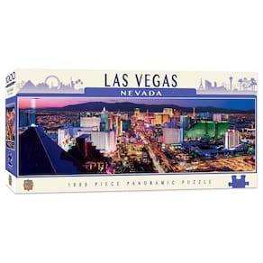 Quebra-cabeça MasterPieces Cityscape Panoramics Las Vegas 1000 unidades
