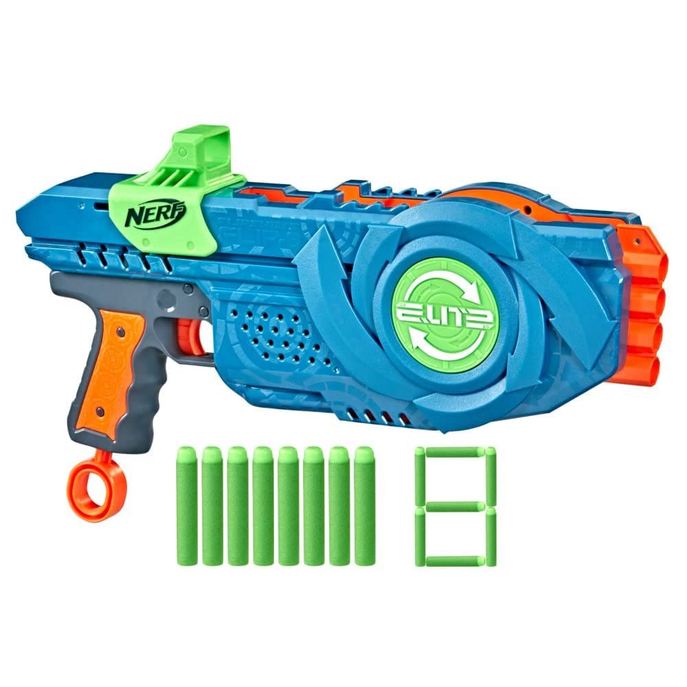 Blaster Nerf Elite 2.0 Flipshots Flip-8 com 8 canos de dardo