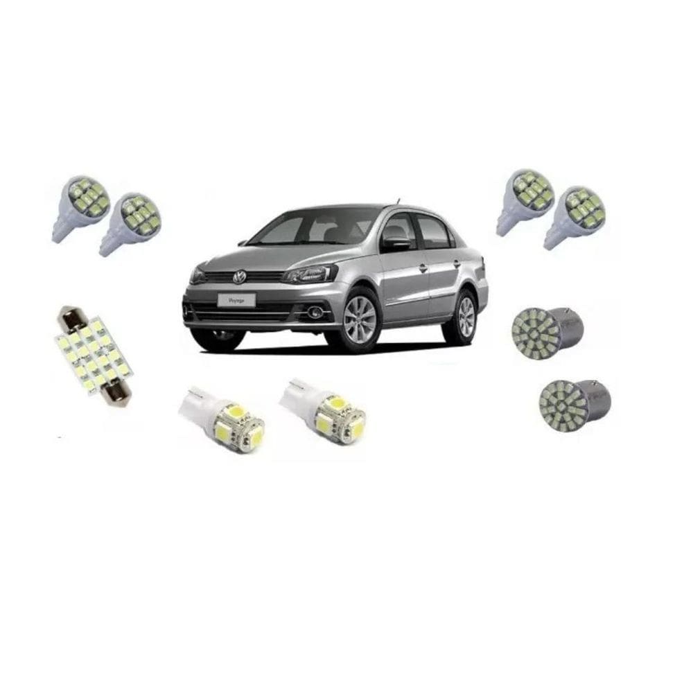 Kit Lâmpadas LED Voyage G6 Blue Lion