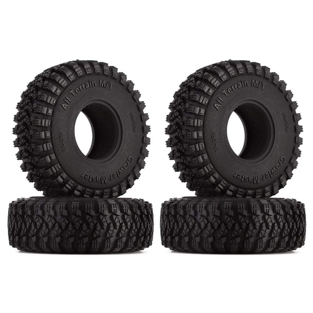 Pneus INJORA S5 All Terrain 1.0 para carro RC Crawler 1/24