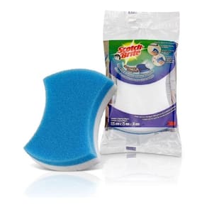 Kit 6 Esponja Magica Scotch Brite 3M Azul/Branca Hb004105985