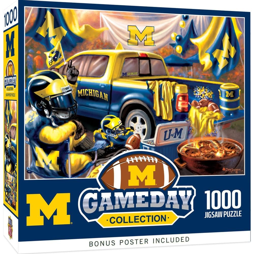 Obras-primas do quebra-cabeça NCAA Michigan Wolverines 1000 unidades
