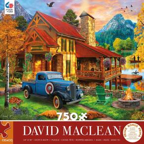 Quebra-cabeça Ceaco David Maclean The Getaway 750 peças