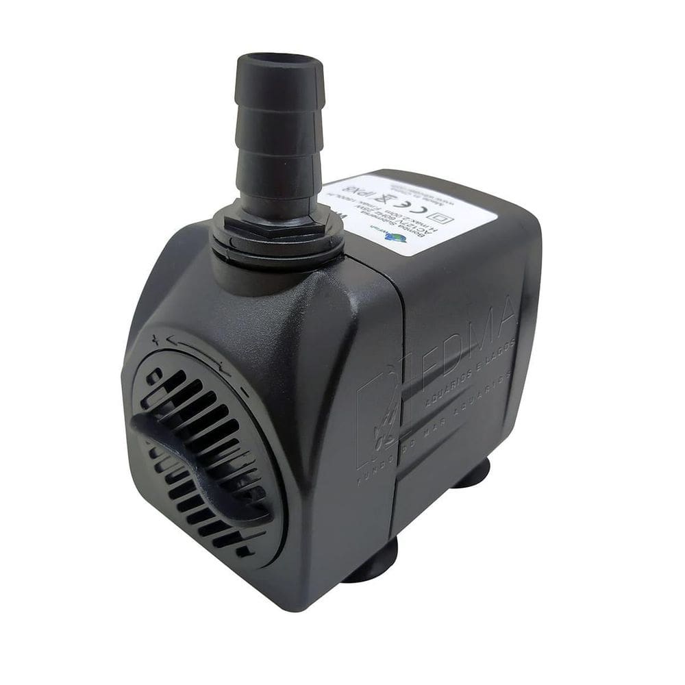 Bomba Submersa Wfish Wf 1500 Para Aquários E Fontes 1500L/H