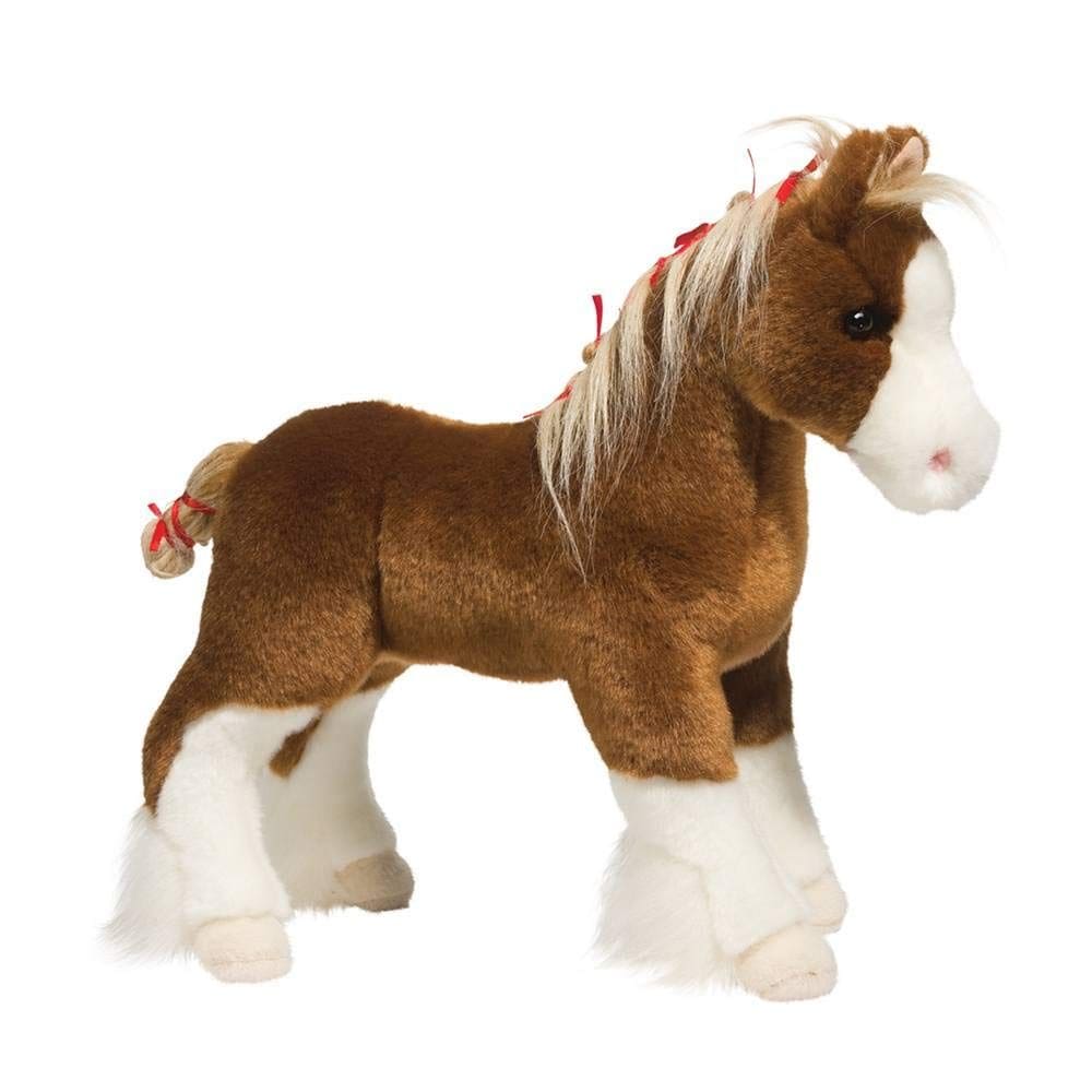 Bicho de pelúcia Douglas Samson Clydesdale Draft Horse