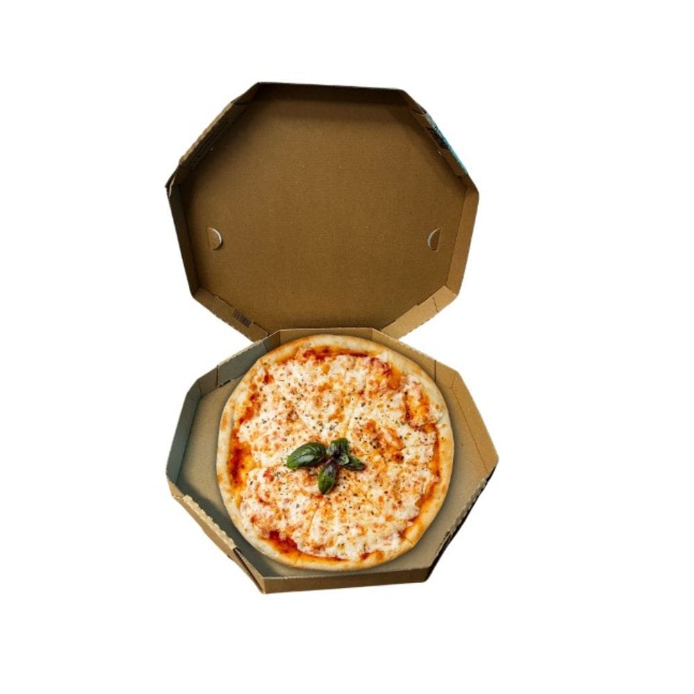 Kit 2 Emb. Oitav. P/ Pizza N. 35 C/25 Un. Parda/Parda Lisa
