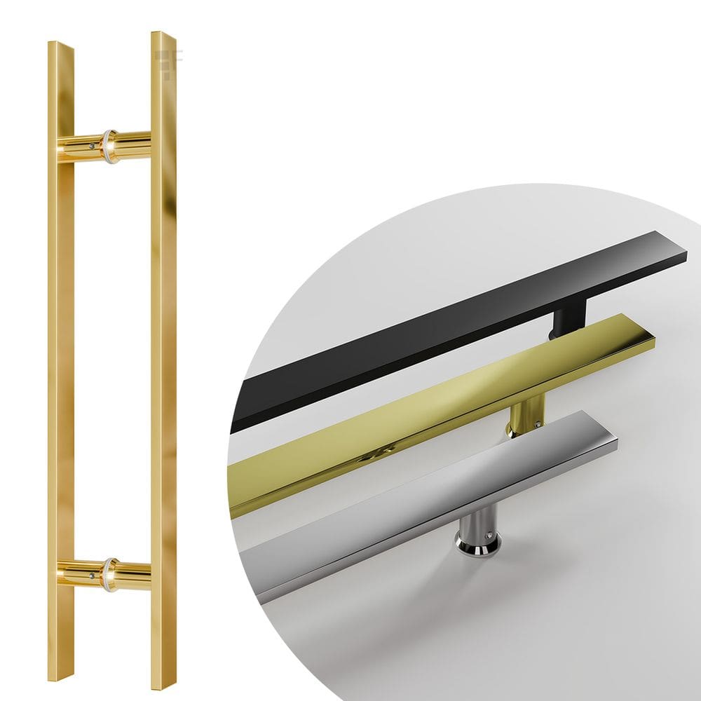 Puxador Para Porta IL4050 - Gold - 1000x800mm