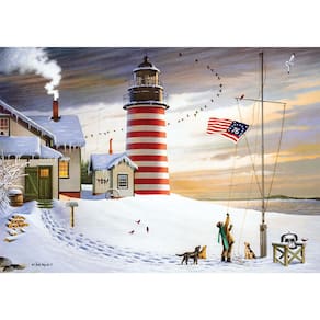 Quebra-cabeça Buffalo Games Charles Wysocki 300 peças