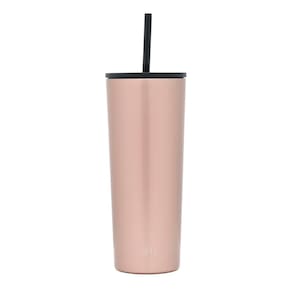 Copo isolado Simple Modern Classic 710 ml em ouro rosa