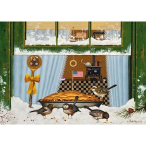 Quebra-cabeça Buffalo Games Charles Wysocki Bird Pie 300 unidades