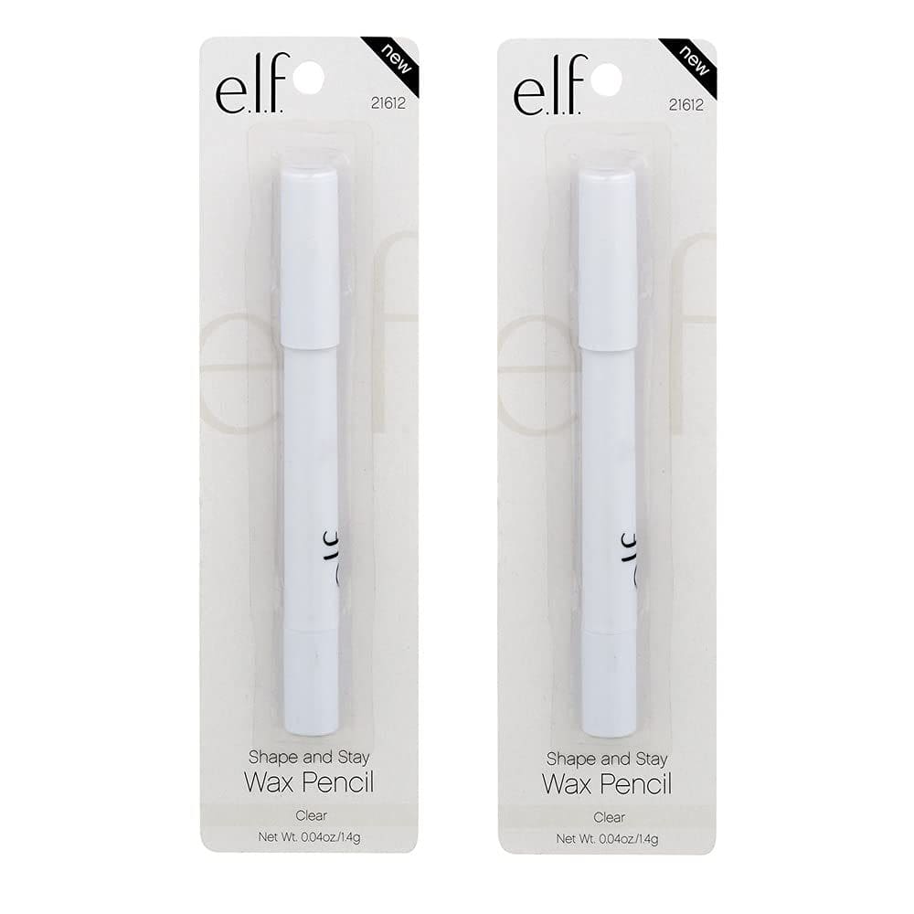 Pacote com 2 lápis e.l.f. Shape and Stay Wax, transparente 21612