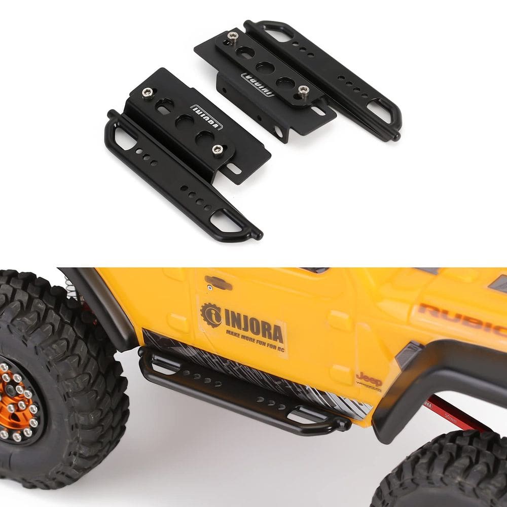 Rock Sliders INJORA para carro Axial SCX24 Deadbolt JLU 1/24 RC
