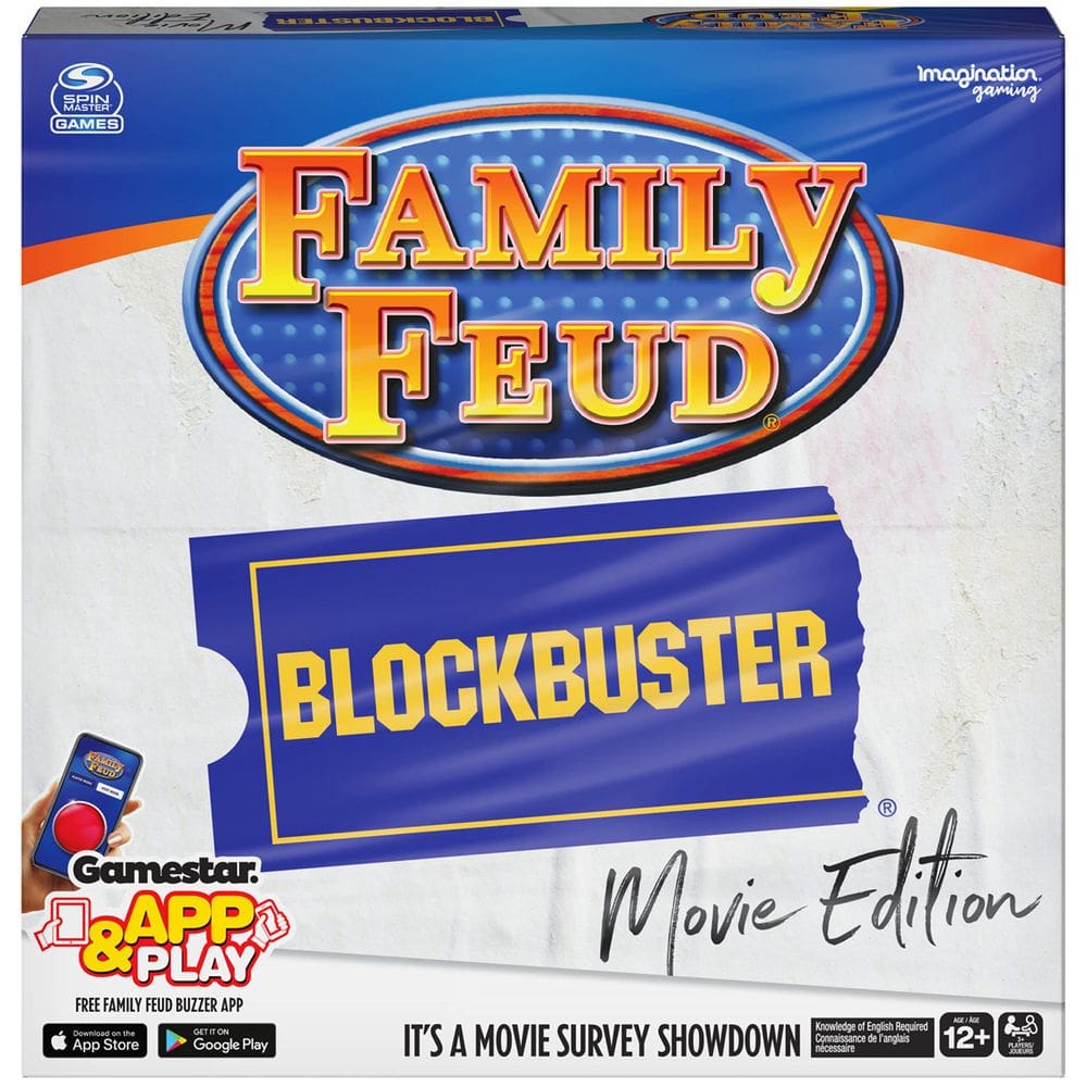 Jogo de Tabuleiro Spin Master Family Feud Blockbuster Edition
